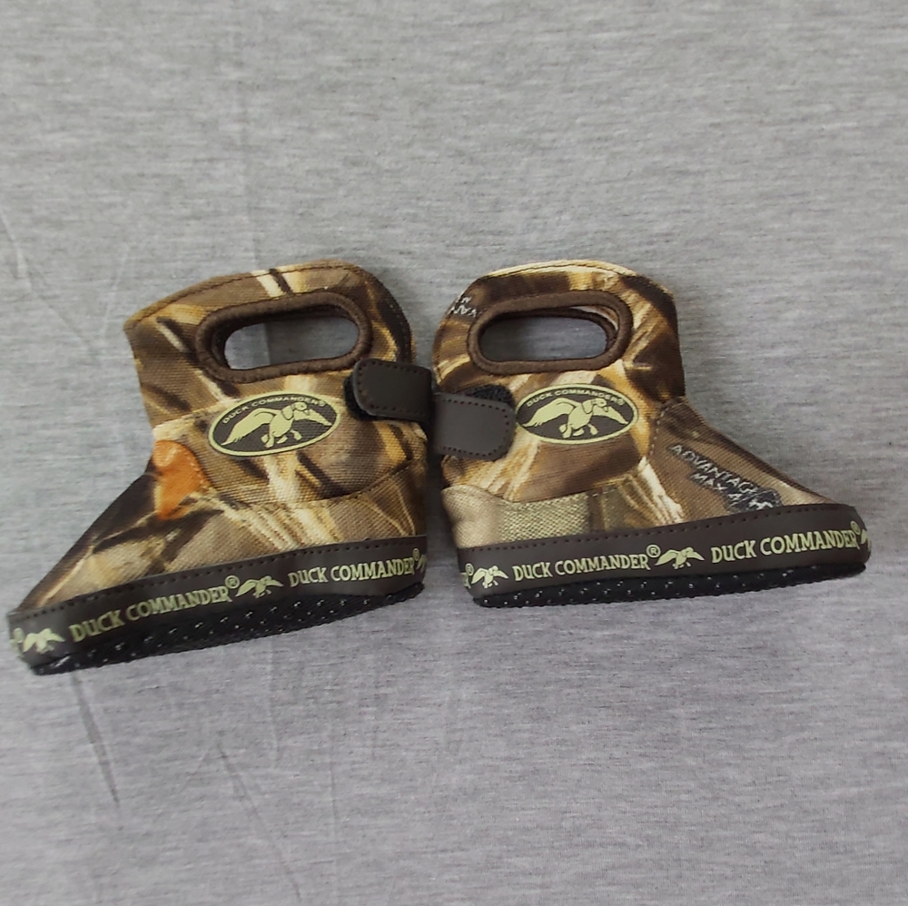 Duck Commander Mossy Oak Soft Sole Boots Size 1 or 3m